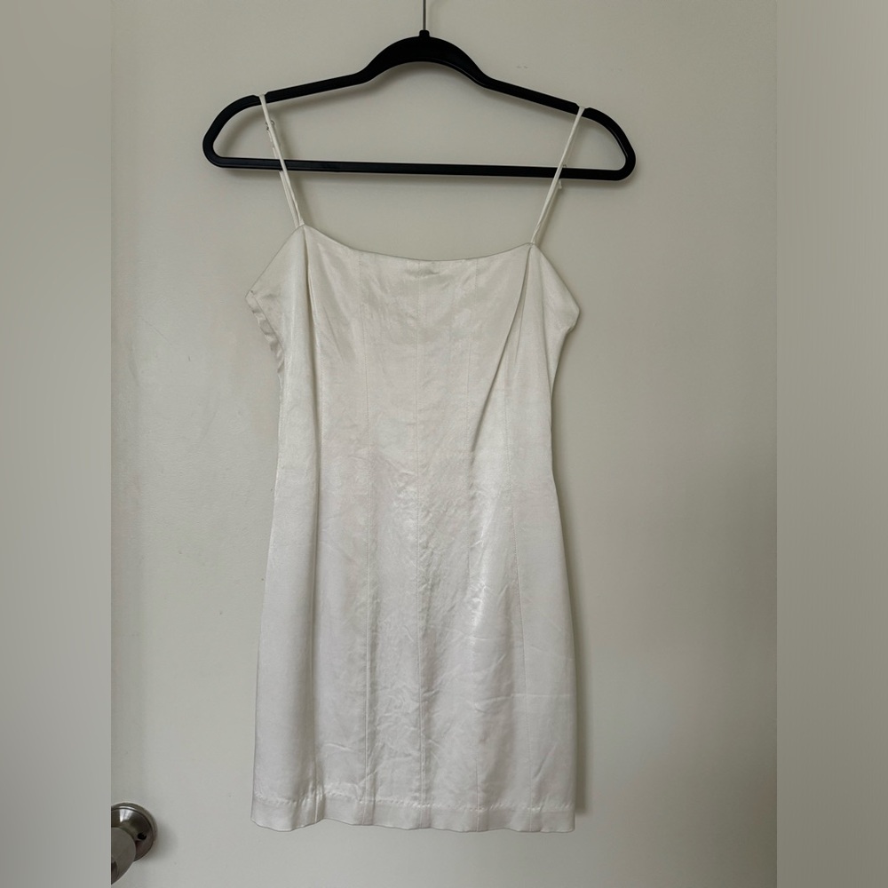 ZARA Satin mini dress